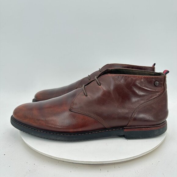 Timberland Brook Park Men Size 11 5513A Brown Leather Anti Fatigue Chukka Boot - Picture 2 of 12